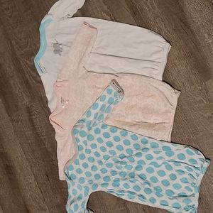 Baby girl sleeper sacks